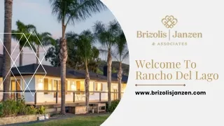 Homes For Sale in Rancho Santa Fe - Brizolis Janzen & Associates