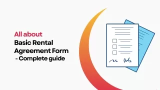 All about Basic Rental Agreement Form
