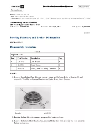 Caterpillar Cat D6T TRACK-TYPE TRACTOR (Prefix JWD) Service Repair Manual Instant Download