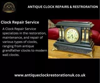 Time's Guardian: Clock Repair Service