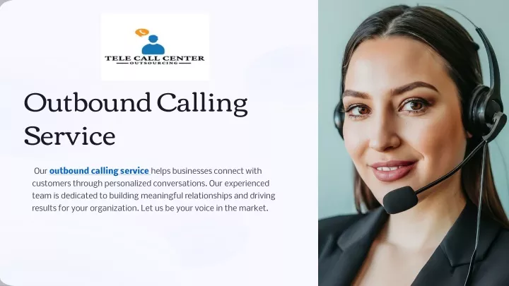 outbound calling service