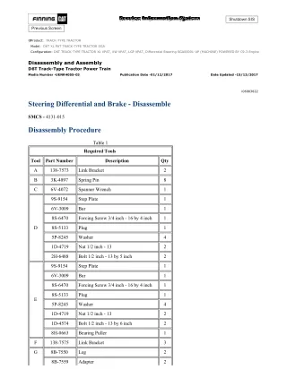 Caterpillar Cat D6T XL PAT TRACK-TYPE TRACTOR (Prefix SGA) Service Repair Manual Instant Download