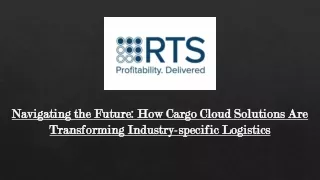 navigating the future how cargo cloud solutions