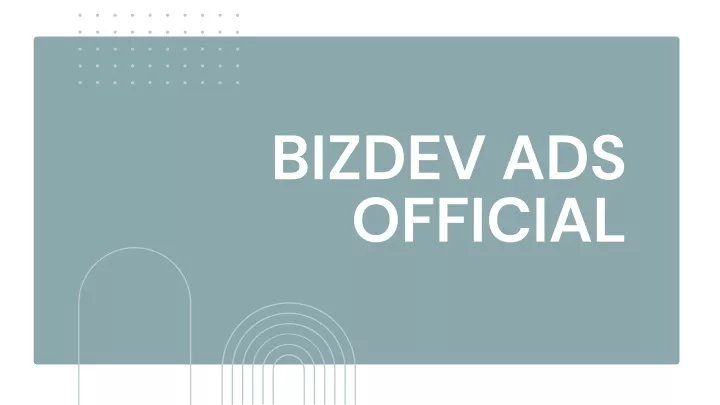 bizdev ads official