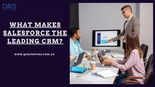 what makes salesforce the leading crm