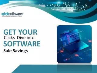 Get Your Clicks  Dive into Software Sale Savings