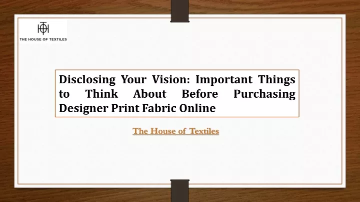 disclosing your vision important things to think