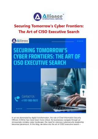 securing tomorrow s cyber frontiers