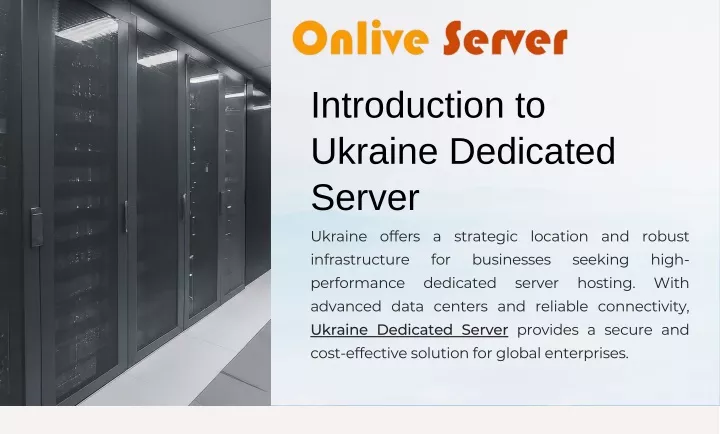 introduction to ukraine dedicated server