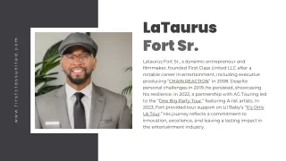 LaTaurus Fort Sr.