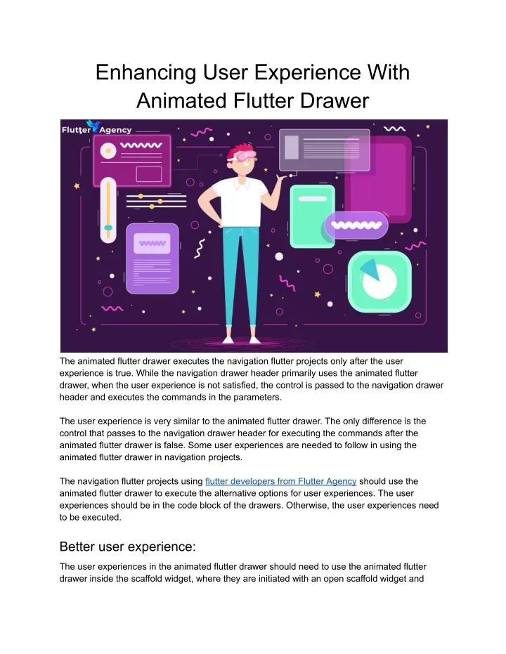 enhancing user experience with animated flutter