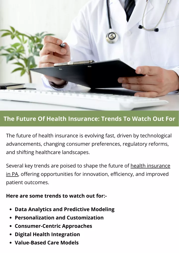 the future of health insurance trends to watch