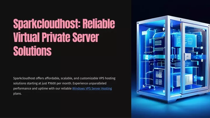 sparkcloudhost reliable virtual private server
