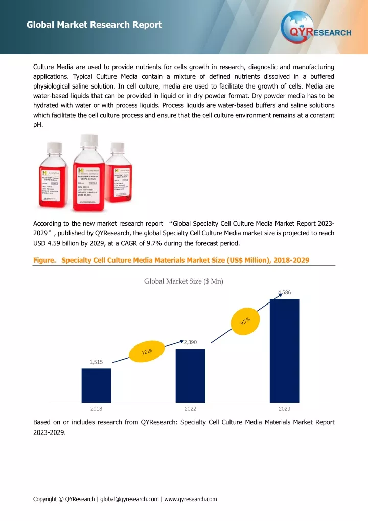 global market research report