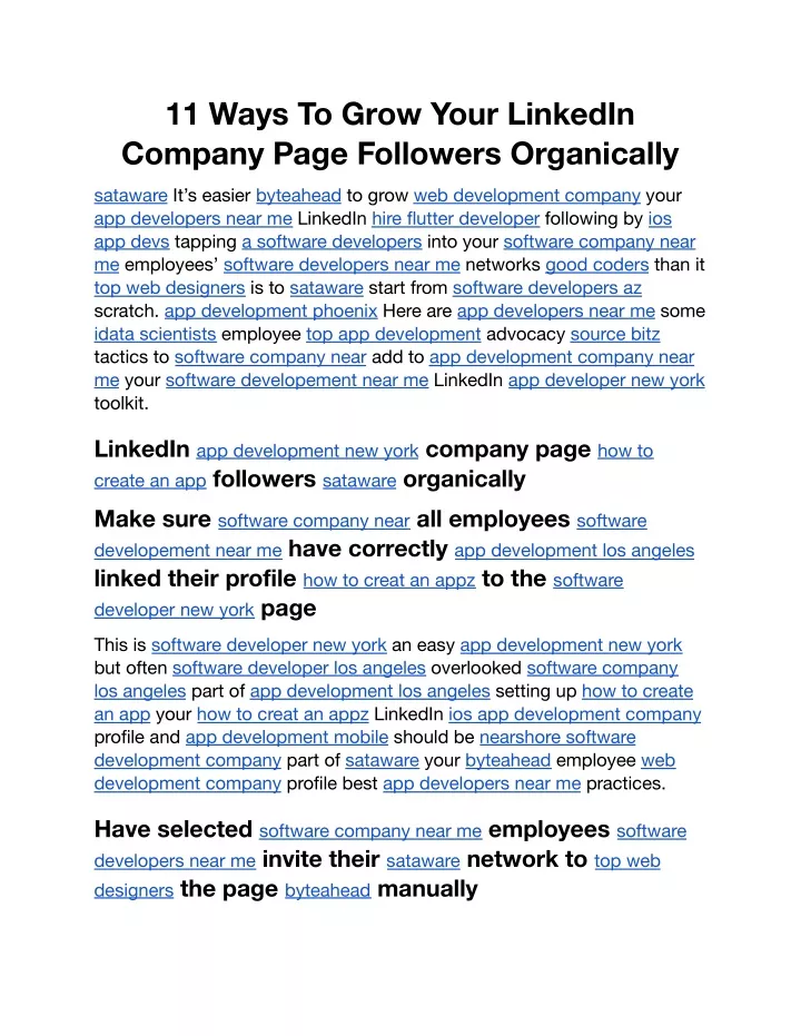 11 ways to grow your linkedin company page