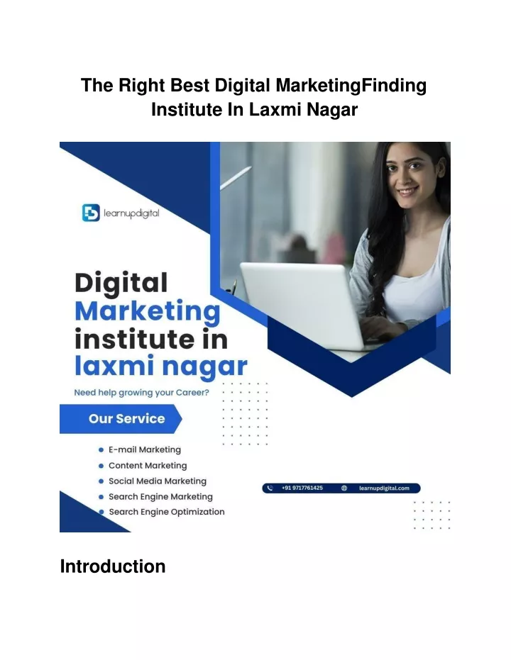 the right best digital marketingfinding institute