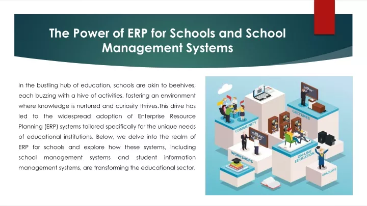 the power of erp for schools and school management systems
