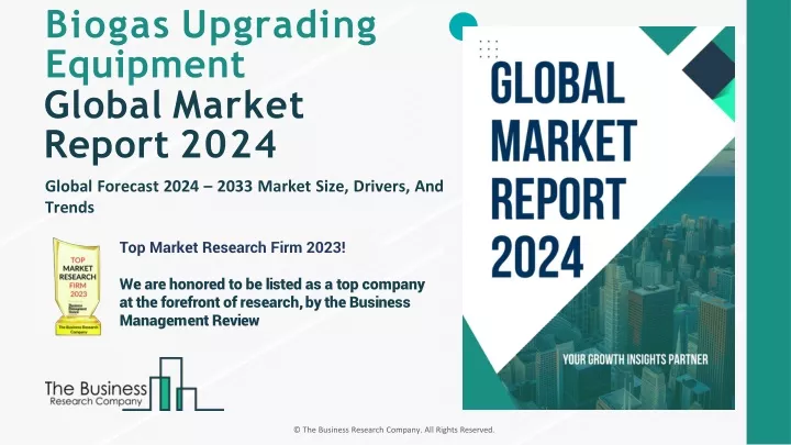 biogas upgrading equipment global market report 2024