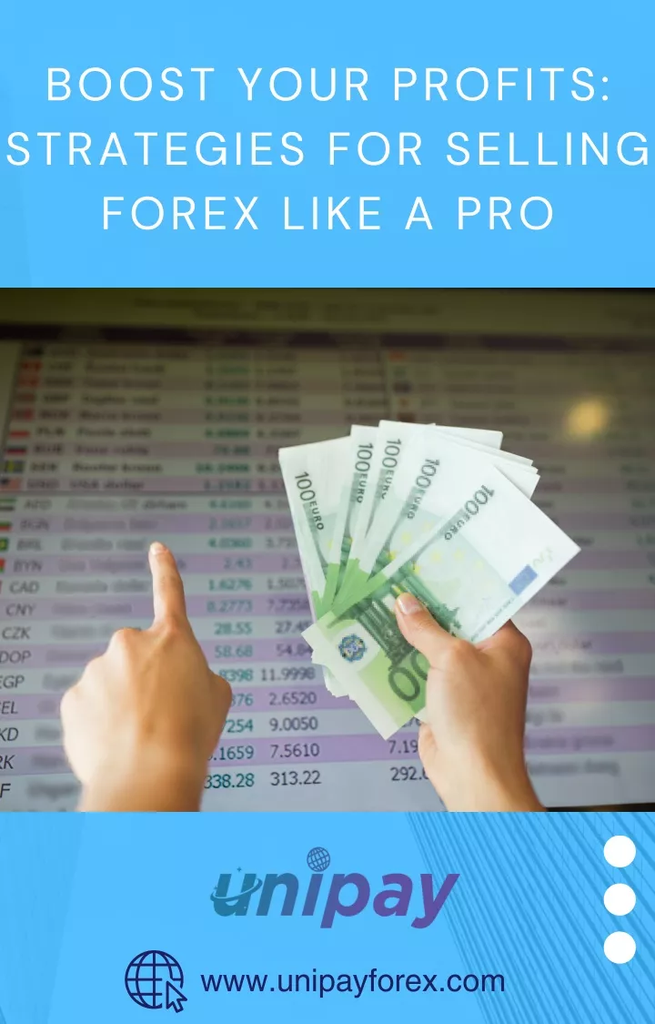 boost your profits strategies for selling forex