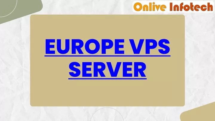 europe vps server