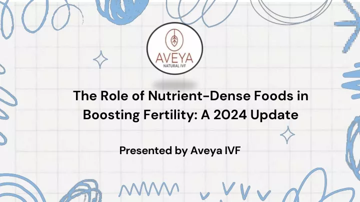 the role of nutrient dense foods in boosting
