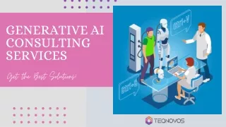 Get Generative AI Consulting Services | Teqnovos