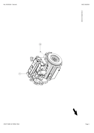 CLAAS CROP TIGER 30 TERRA TRAC Combine Parts Catalogue Manual Instant Download (SN 07000001-07099999)