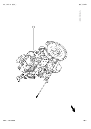 CLAAS CROP TIGER 40 M460 Combine Parts Catalogue Manual Instant Download (SN 10000001-10099999)
