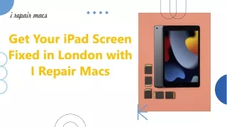 Get Your iPad Screen Fixed in London with I Repair Macs