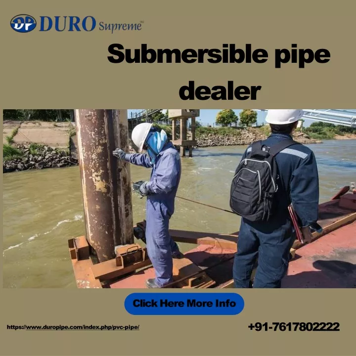 submersible pipe dealer