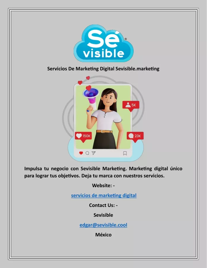 servicios de marketing digital sevisible marketing