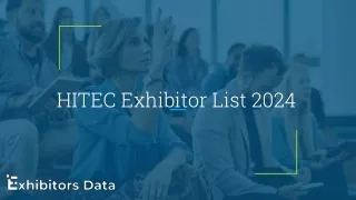 hitec exhibitor list 2024