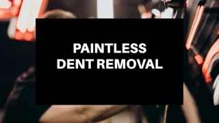Flawless Finish: The Power of Paintless Dent Repair