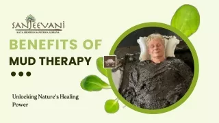 Benefits of Mud Therapy