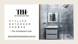 Modern & Stylish Bathroom Shower - The Homeware Hub (1)