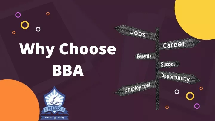 why choose bba