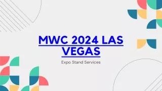 MWC 2024 Las Vegas