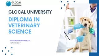 How Can I Pursue a Diploma in Veterinary Science?