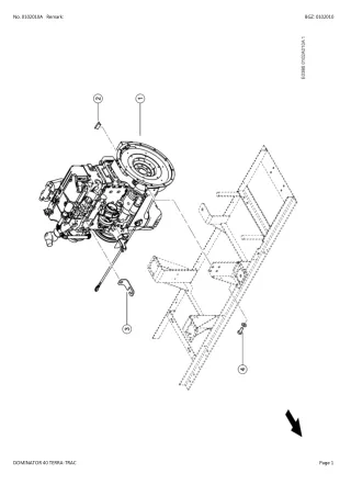 CLAAS DOMINATOR 40 TERRA-TRAC Combine Parts Catalogue Manual Instant Download (SN 55000001-55009999)