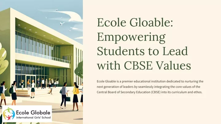 ecole gloable empowering students to lead with