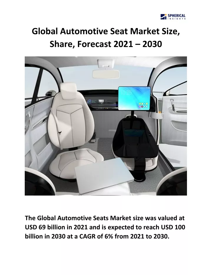 global automotive seat market size share forecast