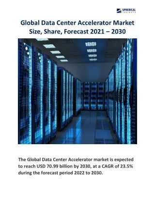 global data center accelerator market size share
