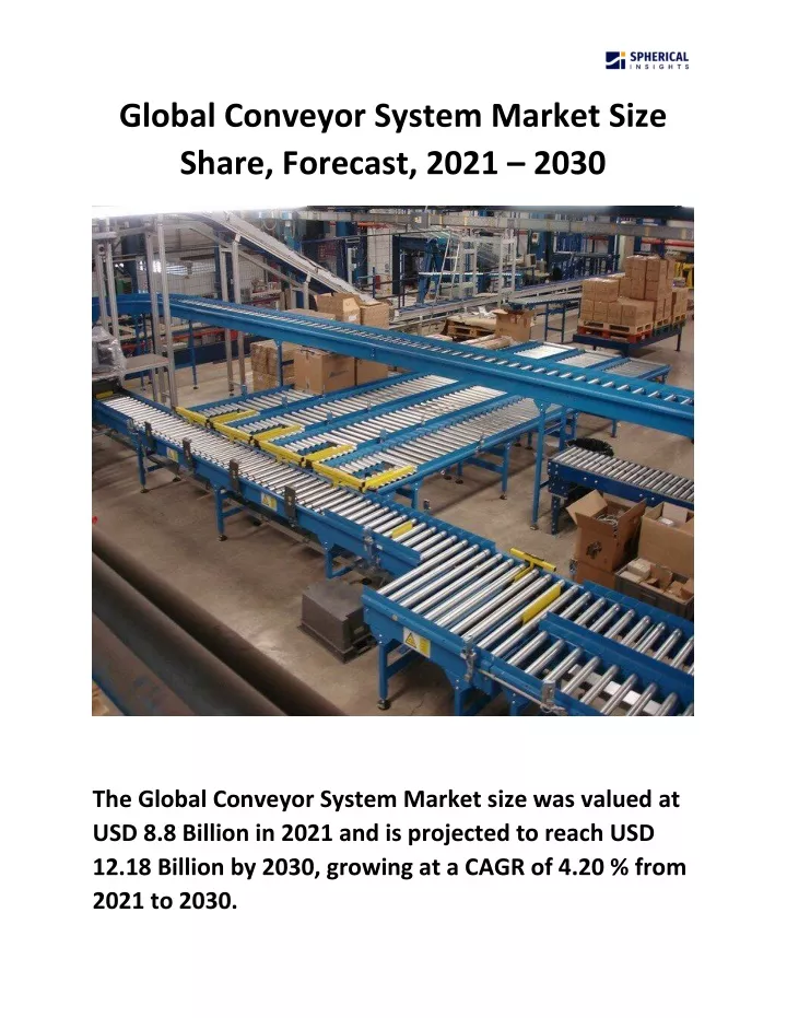 global conveyor system market size share forecast
