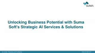 AI Services & Solutions