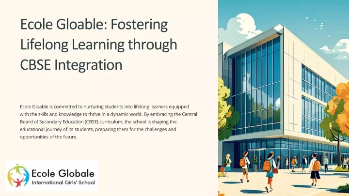 ecole gloable fostering lifelong learning through