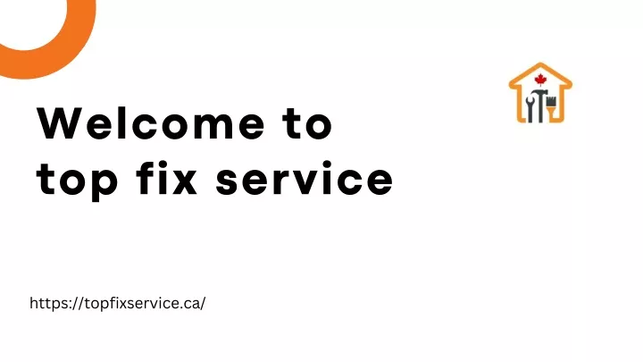 welcome to top fix service