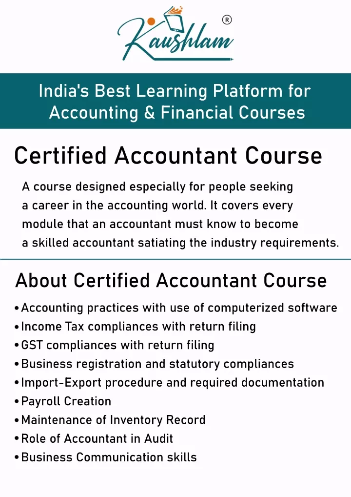 india s best learning platform for accounting