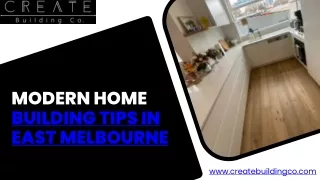 Top Notch Home Builder in East Melbourne | Create Building CO