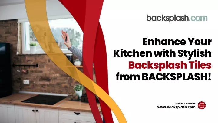 enhance your kitchen with stylish backsplash