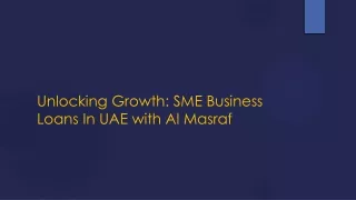 SME Business Loans in UAE